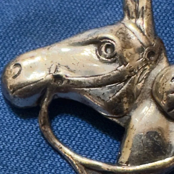 Vintage Sterling Silver Equestrian Pin 1950’s -1960s
Maker’s Mark STERLING LONG - Picture 5 of 6